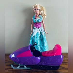Barbie I Can Be Arctic Rescuer Snowmobile With Barbie Doll